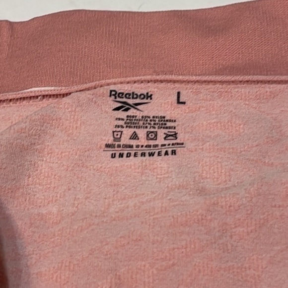Nordstrom Rack woman’s Rose Reebok seamless panties underwear NWT Sz Large - Picture 2 of 6